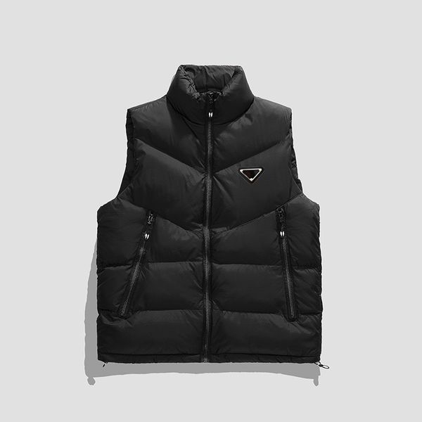 Coletes masculinos Designer Colete Jaquetas de Inverno Moda Mens Mulheres Bolso Jaqueta Moletom Sem Mangas Zipper Casaco Material Solto Casaco Moda Tendência Casaco Star1922