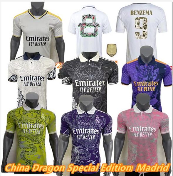 23 24 BELLINGHAM Fans Special Edition Fußballtrikots VINI JR REAL Madrids CAMAVINGA TCHOUAMENI VALVERDE ASENSIO MODRIC 2023 2024 Fußballtrikot Herren