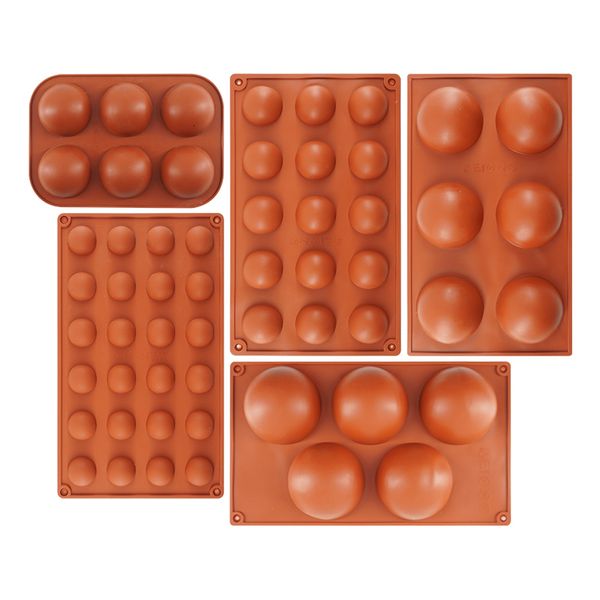 Altri accessori per feste per eventi Stampi in silicone a mezza sfera rotonda 3D per dolci da forno fai da te, budino, mousse, torta al cioccolato, accessori per la cucina, strumenti 230923