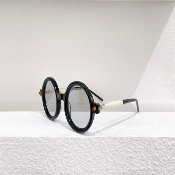 Modische Sonnenbrillenfassungen, hochwertige deutsche Nischenmarke KUB, runder Acetatrahmen, Vintage-Brille, optische Sehstärke, Linse 282B