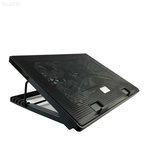 Охлаждающие подставки для ноутбука Профессиональная внешняя охлаждающая подставка для ноутбука выдвижная подставка для ноутбука Cool Fan CPU Кулер для жесткого диска L230923