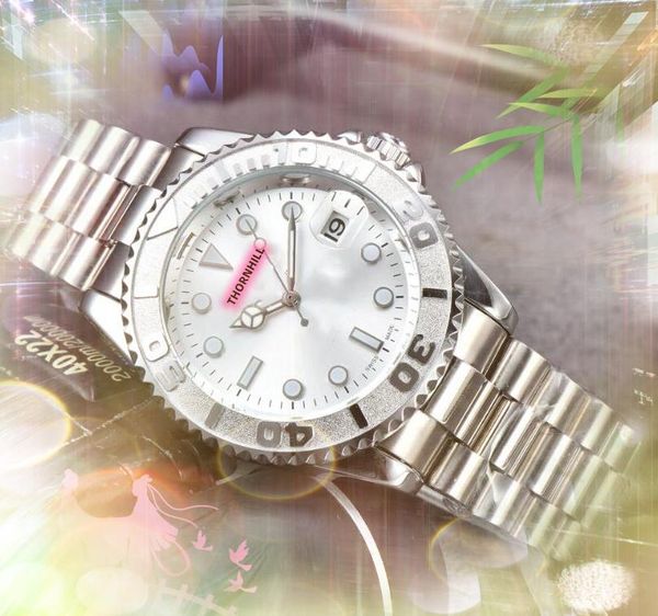 Top Designer Relógio Mens Day Data Automático 2813 Movimento Automático Vidro Safira Aço Inoxidável Pulseira Presidencial Super Simples Dial Pulseira Relógio de Pulso Presentes