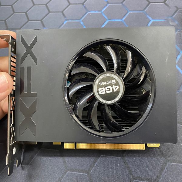 Используемые видеокарты XFX Radeon R7 240A, 4 ГБ, видеокарты, графический процессор для AMD Radeon R7 240, 2 ГБ, GDDR3, 128 бит, видеокарты с графическим экраном, настольный компьютер 230923