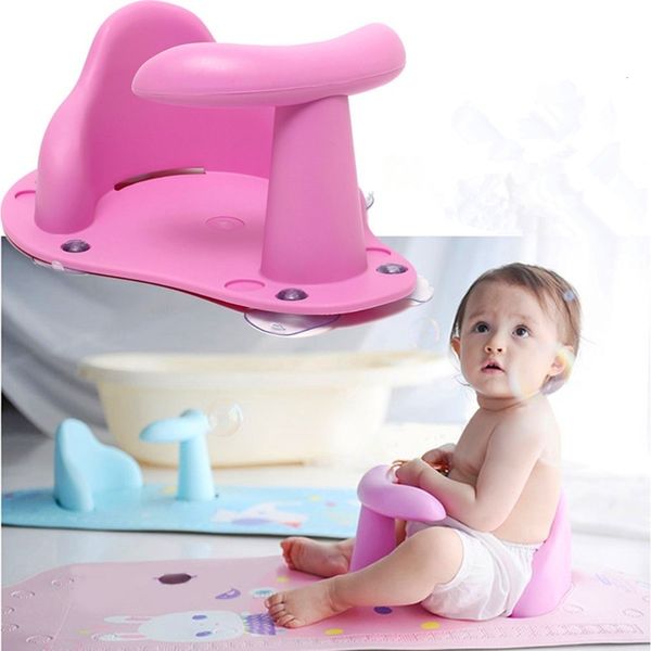 Vasche da bagno Sedili 1pz Cura del bambino Seggiolino da bagnetto nato Vaschetta da bagno in plastica Neonato Sedile da bagno per vasca Neonato Antiscivolo Sedia da bagno per doccia #TC 230923