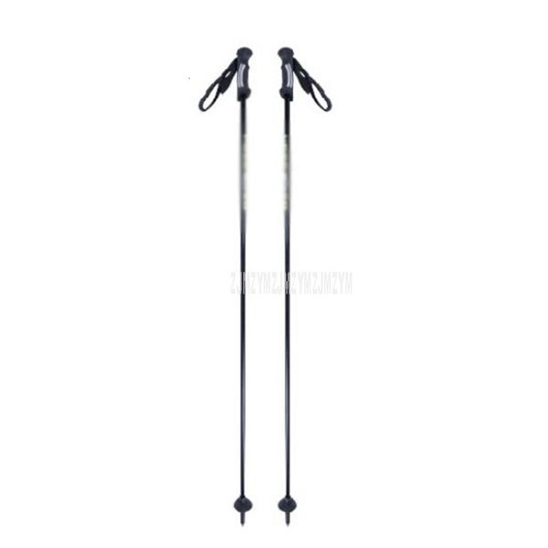 Trekking direkleri 110cm130cm Ultra -Ilight Ski Pole Ultrafine Karbon Fiber Kar Kayak Tahtası Taşınabilir Açık Spor Stick 1PAIR 230922