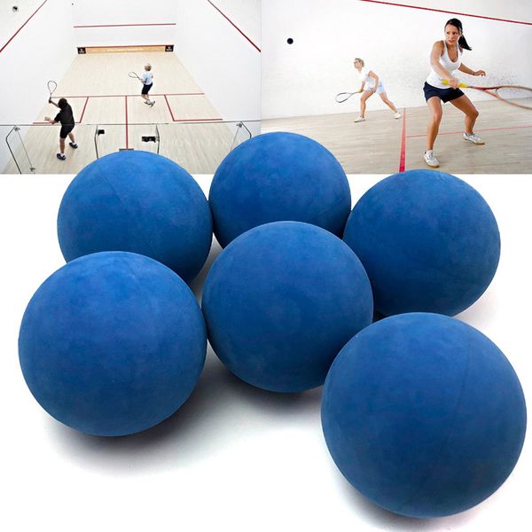 Raquetes de squash 55cm bola de raquete de baixa velocidade borracha oca competição de treinamento 5mm espessura alta elasticidade saltando 230922