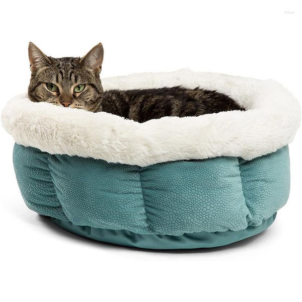 Zwinger Haustier Zwinger Abdeckung Quilt Katze Haus Tief Schlaf Bett Praktische Kleine Hund Sofa Warme Höhle Nest Bequem Hohe Qualität