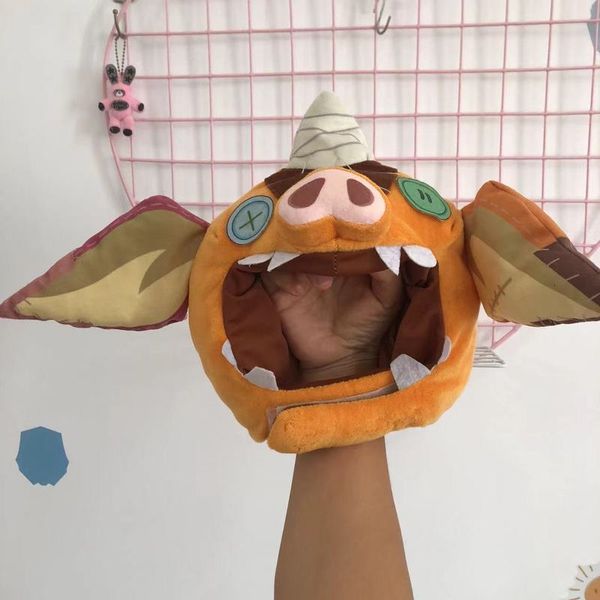 Diğer Etkinlik Partisi Malzemeleri Pig Bebek Cosplay Maske Efsanesi Zelda Link Pig Hat Cadılar Bayramı Partisi Headdress Bokolin Bebekleri Çocuk Hediye Domuzları Şapka Karikatür Prop 230923