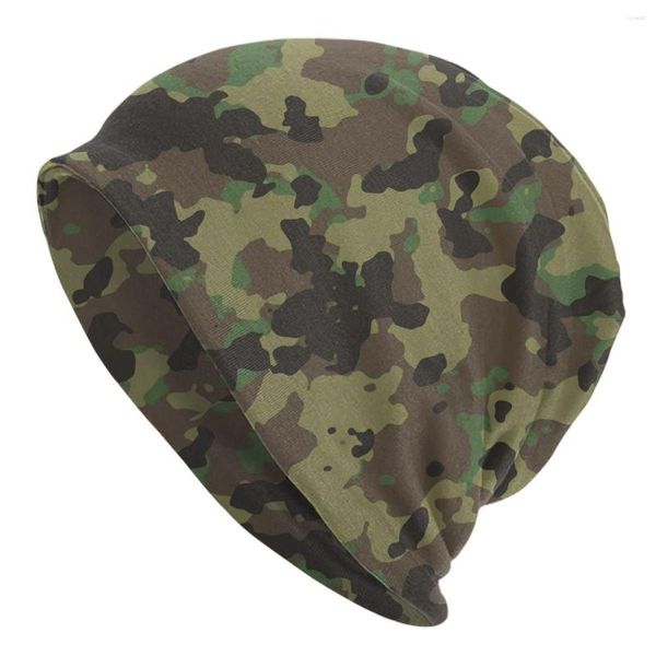 Berretti Berretti mimetici militari Cappelli mimetici militari Skullies Berretti Sport all'aria aperta Cappellini elastici per adulti Inverno Cofano vintage regalo