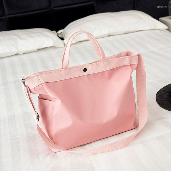 Bolsas de lona Viajes de corta distancia Bolsa de equipaje de mano femenina Versión coreana Masculina Gran capacidad Ligero Impermeable Regalo de Navidad Vendorbag