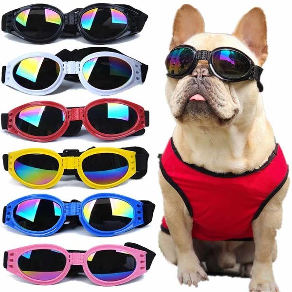 Cão Vestuário Dobre Pet Óculos Prevenir UV para Gatos Moda Óculos de Sol Óculos P O Prop Acessórios Suprimentos 230923