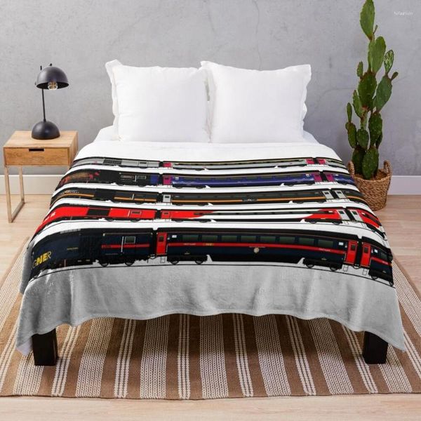 Одеяла HST TRAIN COLLECTION Одеяло для кровати Модное декоративное одеяло