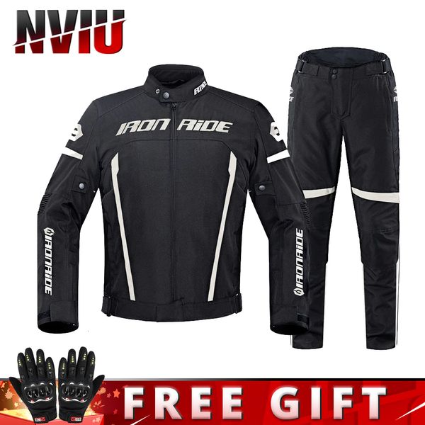 Giacche da uomo HEROBIKER Giacca da moto Uomo Moto da corsa Abbigliamento da motocross Equipaggiamento protettivo per moto Tuta da corsa anticaduta motocross 230923