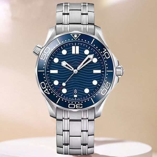 Relógio Movimento Mecânico Automático Diver Mens Watch Fashion Designer Relógios Montre de Luxe Reloj Sports Man Relógios de Pulso AAA Qulaity Luxury Designer Watch Man