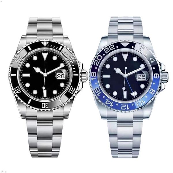 montres de luxe étanches automatiques aaa montres hommes copient des montres-bracelets classiques style en acier inoxydable 41MM or saphir lumineux cer223r