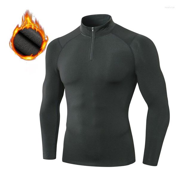 Shapers de corpo masculino Prayger Wam Shaper Homens Sport Fit Sweat Tops Slimming Mangas Compridas Camisas