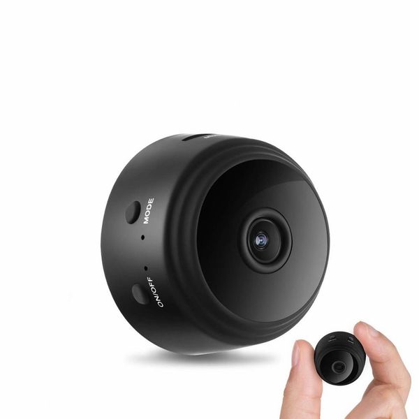 2023 Mini telecamere WiFi wireless portatili A9 Mini telecamera spia Telecamere di sicurezza WiFi nascoste domestiche wireless con app 1080P Visione notturna per interni ed esterni