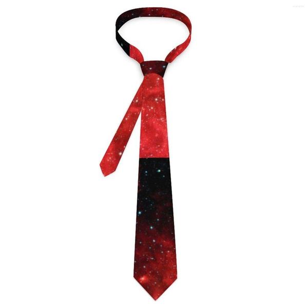 Arco laços espaço exterior impressão gravata galáxia arte casamento pescoço masculino elegante gravata acessórios qualidade personalizado diy colar