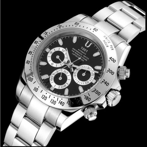 2021 Mens BP Factory nova versão relógio vender 40mm Cosmograph 116520 116500 Swiss ETA 7750 Movimento automático Cronógrafo Mens W284g