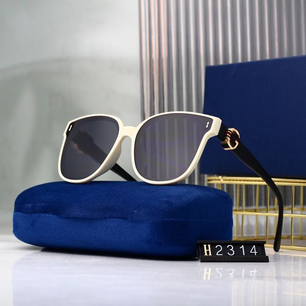 Designer Channel Cycle Lussuoso Moda Donna Uomo Occhiali da sole Diamond Square Parasole Crystal Shape Sun Pacchetto completo_voghion.com