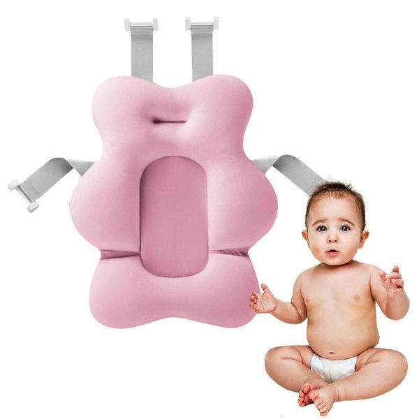 Vasche da bagno Seggiolini Born Doccia Vasca da bagno Antiscivolo Pieghevole Vaschetta per il bagnetto Pad Born Sedile per vasca da bagno Cuscino di supporto per il bagno infantile Cuscino morbido 230923