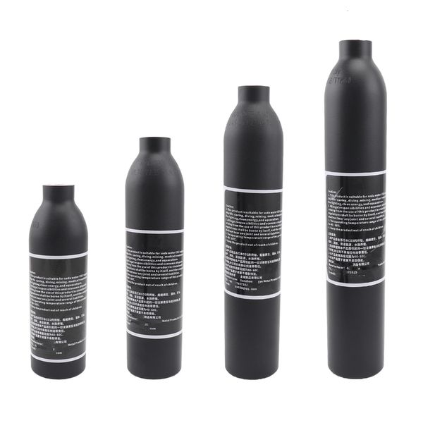 Bombas de ar Acessórios 4500Psi Alumínio Co2 Cilindro Aquário Tanque M18x15 Thread Alta Pressão 300bar Oxigênio Garrafa de Gás Enchimento 230923