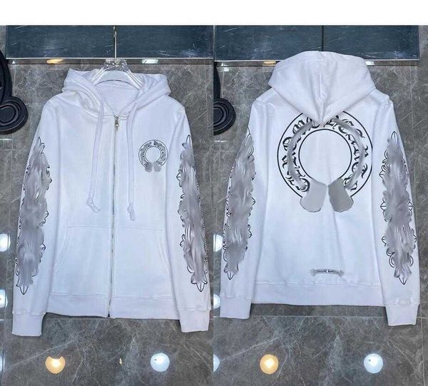 Heren Hoodies Sweatshirts Designer Heren Winter Hart Hoodie Jas met lange mouwen Losse jas met capuchon Hoody Vrouw Hip Hop Harten Zip Up S2 1fr5