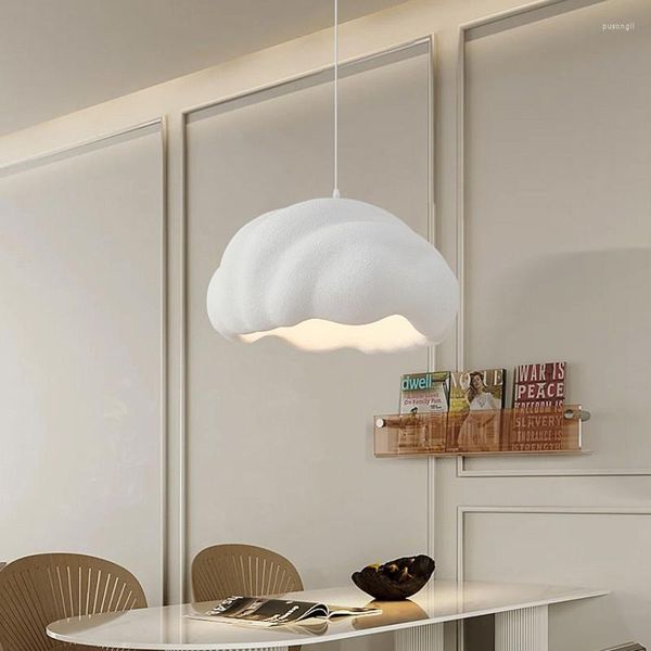 Lampade a sospensione Art Led Lampadario E27 Sala da pranzo Illuminazione camera da letto Room Decor Nordic Wabi Sabi Decorazione Lustre Bar Sospendere Home Loft