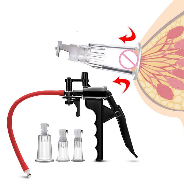 Vibratörler Seks Emme Oyuncaklar Klitoris Stimülatör Pompalar Göğüs Güçlendirici Meme Kelepçeleri Kedi Sucker Araçları Kadınlar için Pompalama 230923