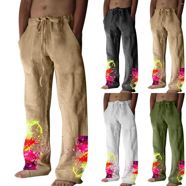 Мужские брюки, спортивные повседневные мешковатые спортивные штаны, пляжные праздничные брюки для бега, большие размеры, уличная одежда для фитнеса, 2023