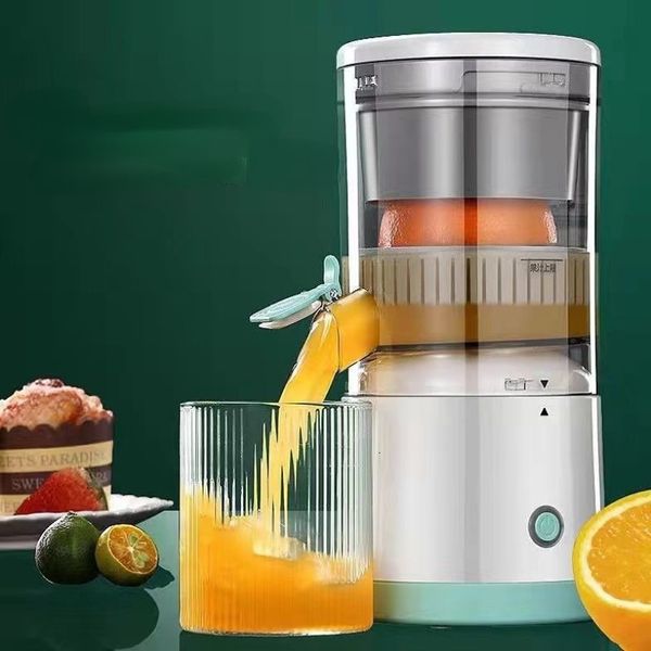 Wasserflaschen Elektrische Orangenpresse Tragbarer Entsafter Drahtloser kleiner Entsafter Obstkochmaschine Safttrennung 230923