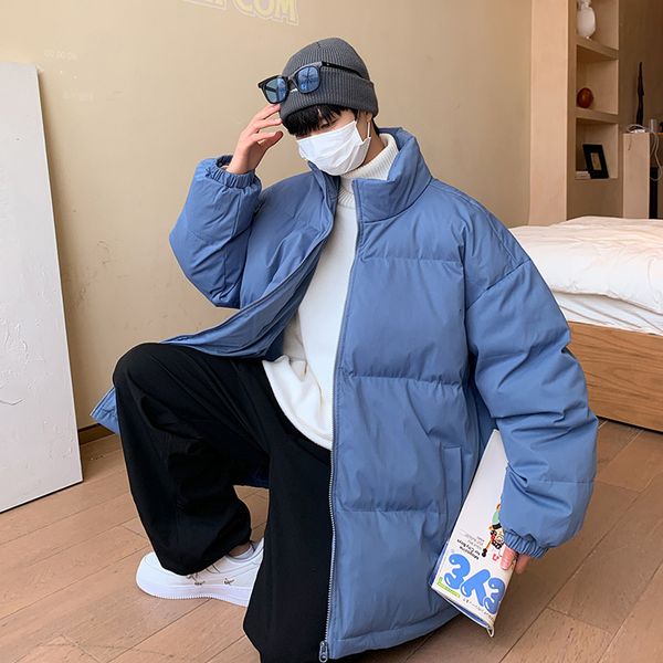 Männer Jacken Parka Männer Oversize Harajuku Bunte Blase Mantel Winter Jacke Herren Street Hip Hop Koreanische Frau Warme 230923