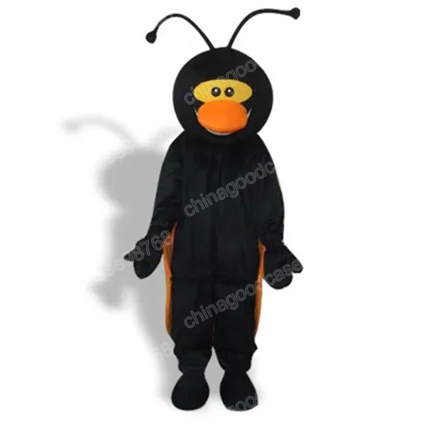 Costume da mascotte coccinella ad alte prestazioni Vestito da festa di Halloween di alta qualità Vestito da personaggio dei cartoni animati Vestito da carnevale unisex