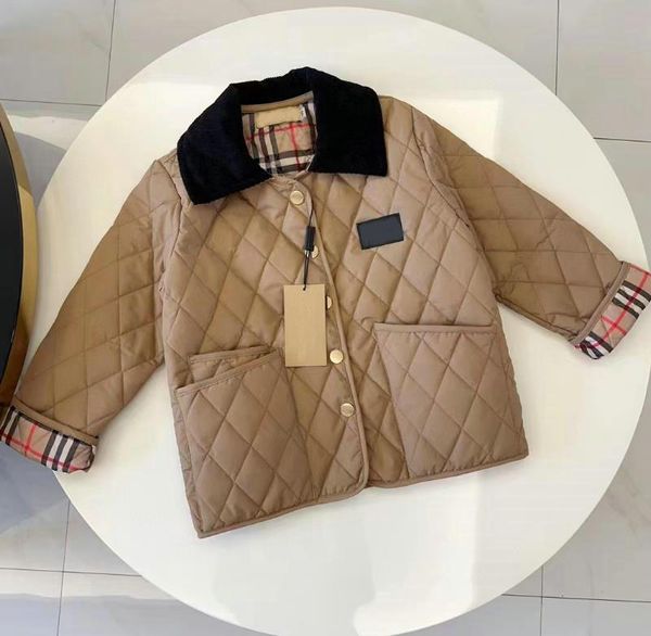 Nuove giacche invernali in cotone Cappotto per bambini Autunno Giacca per bambini Ragazzi Capispalla Cappotti Ragazzo Giacca a vento Vestiti per bambini Abbigliamento Ragazze Top A-017