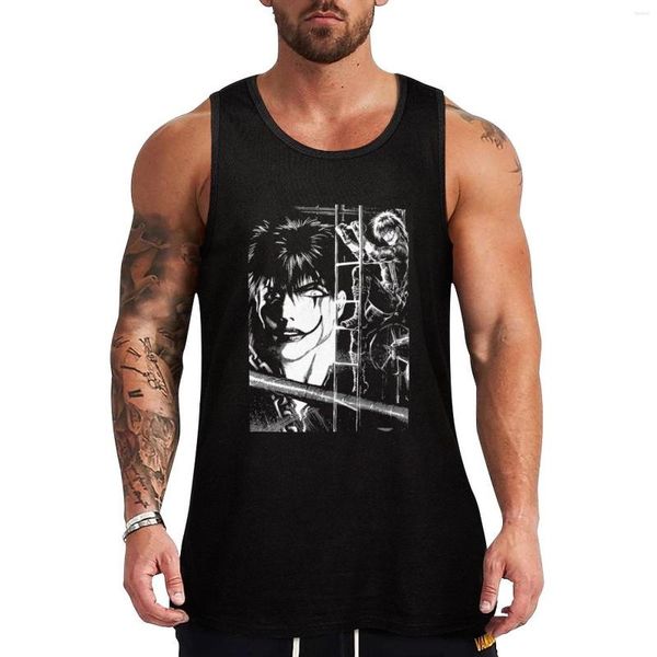 Regatas masculinas escalada corvo topo camiseta masculino singlet para roupas masculinas verão