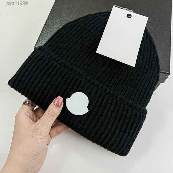 Tasarımcı Beanie Hat Fashion Mektubu Erkek ve Kadınlar Günlük Şapkalar Kış Kış Yüksek Kaliteli Yün Örme Kapak Kaşmir Kapaklar Renkleri