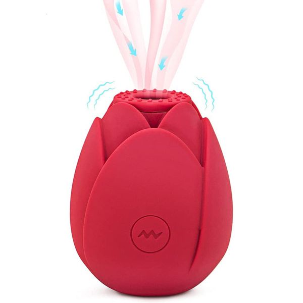 Vibratori 10 frequenza vibrazione aspirazione rosa vibratore giocattoli adulti del sesso per donna capezzolo seno massaggiatore in silicone Gspot stimolatore clitoride 230923