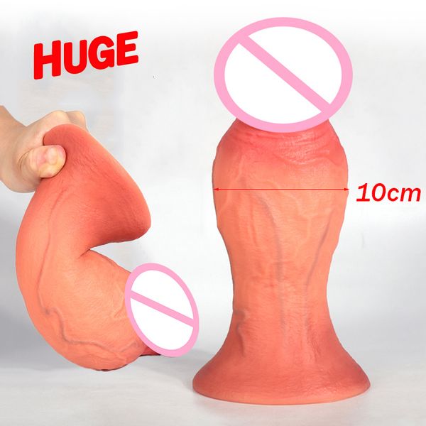 Vibradores enorme anal plug silicone grande vibrador bunda vagina estimulador ânus expansão próstata massageador brinquedos sexuais para mulher homens 230923