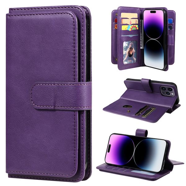 Retro Magnetische Folio Handyhülle für iPhone 15 14 13 12 Pro Max Samsung Galaxy S23 Ultra S22 5G Google Pixel 8 8Pro 7 7Pro 7A 6 6Pro Sony Xperia 1 10 5 Business Wallet Shell