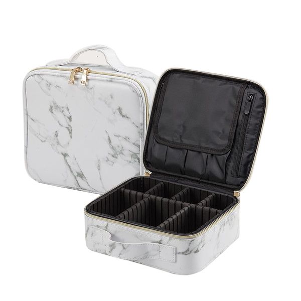 Kosmetiktaschen Koffer 2023 Schönheit Pinsel Make-up Tasche Reise Professionelle Frauen Fall Große Kapazität Make-up-Box Notwendig Wasserdicht 230923