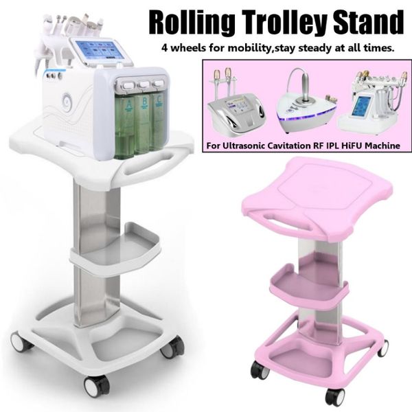 Zubehör Teile montiert Stahlrahmen Trolley Wagen Stand Tablett für RF Kavitation IPL Laser Salon Spa verwenden Schönheit Maschine502