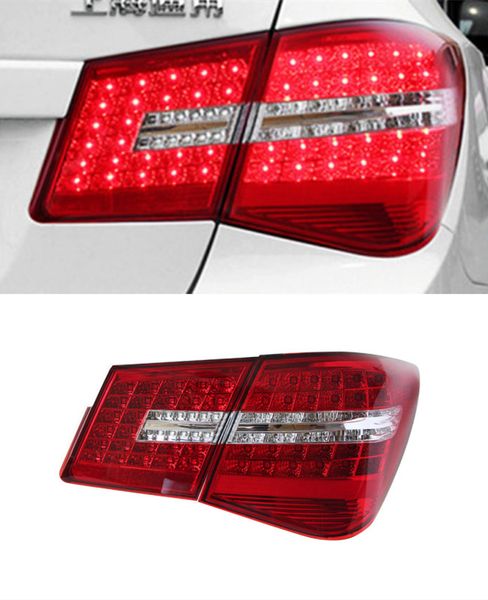 Voll-LED-Rücklichter für Chevrolet Cruze 2009–2014, modifizierter Mercedes-Benz-Stil, Rücklicht, Hinterradbremsen-Highlight-Signal
