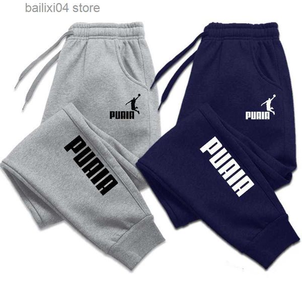 Calças masculinas calças de jogging das mulheres sweatpants luxo correndo calças moda casual joggers trackpants feminino ao ar livre magro ajuste sweatpants t230925