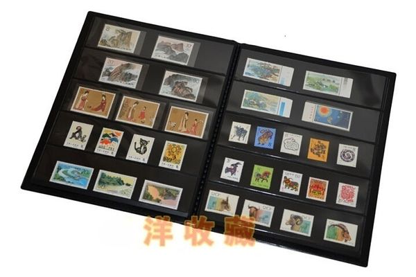 Andere Briefmarken-Alben für Heimdekoration, 20 Seiten, 500 Einheiten, handgefertigtes Briefmarken-Sammelbuch, 30,5 cm xqmg Po-Alben, Heimdekoration, Garten, 230925