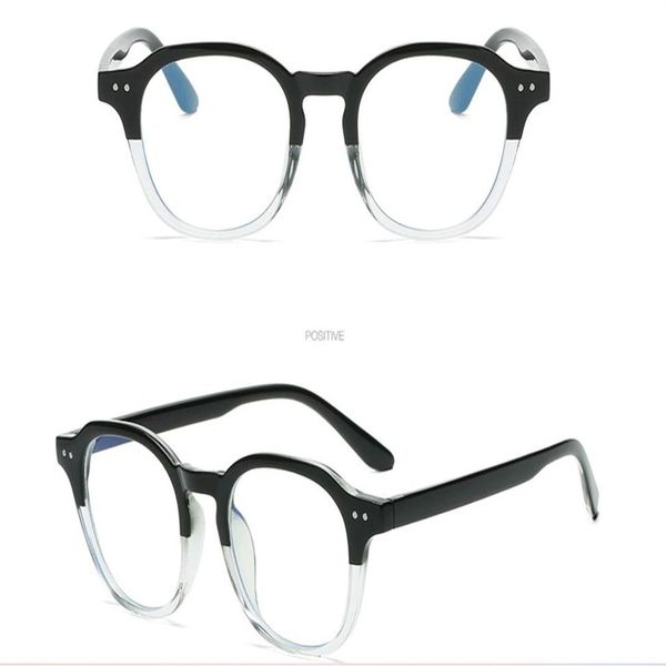 1 stücke neueste frau mann Blau-proof brillen rahmen Flache spiegel für männer und frauen Computer brillen rahmen handy optische linse 276L