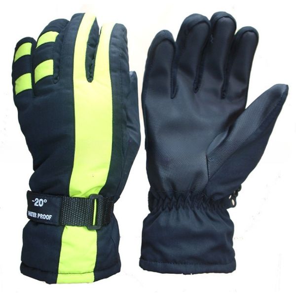 Лыжные перчатки для взрослых, уличные износостойкие ветрозащитные сноубордические зимние дышащие термолыжные варежки для женщин и мужчин 230925