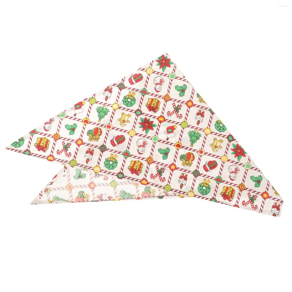 Katzenkostüme, Weihnachts-Hunde-Bandana, Dreiecks-Lätzchen, Schal, Weihnachtsfeiertags-Party-Kostüm