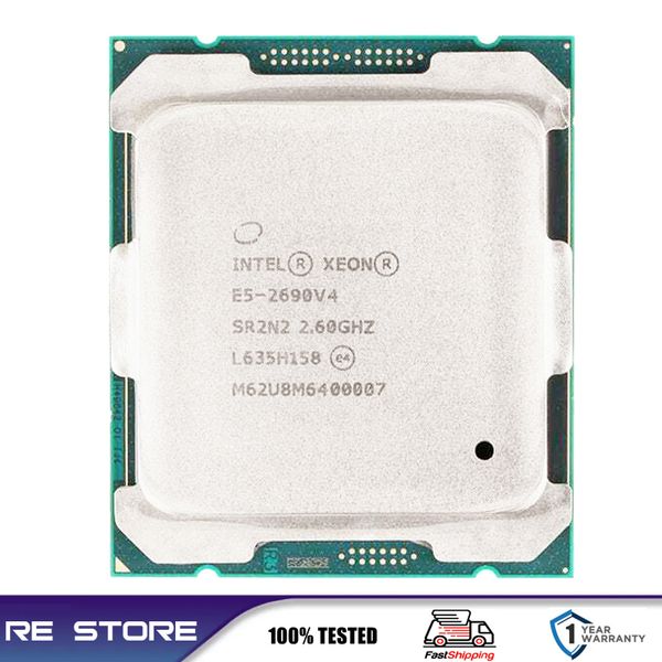 Используемые процессоры Процессор Intel Xeon E5 2690 V4 2,6 ГГц Четырнадцать ядер 35 МБ 135 Вт 14 нм LGA 2011-3 ЦП 230925