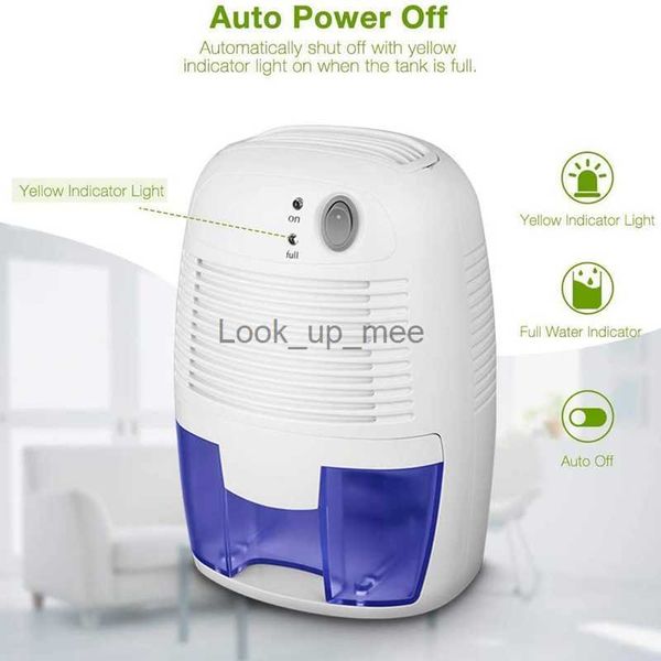 Deumidificatori Mini Deumidificatore USB Essiccatore portatile Raffreddamento elettrico con serbatoio d'acqua da 500 ml per casa Camera da letto Cucina Ufficio AutoYQ230925