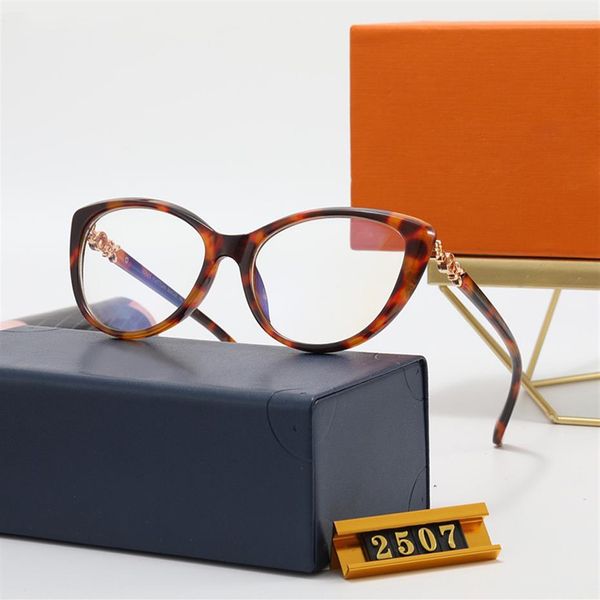 Erkek Gözlük Amber Kedi Göz Klasik Güneş Gözlüğü Kadınlar Reçeteli Anti-Blue Hafif Bilgisayar Vintage Stil Güvenlik Gözlükleri Bütün K351H